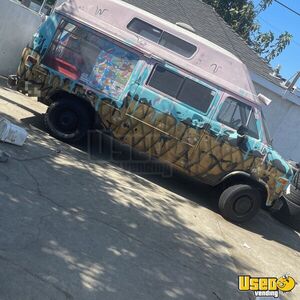 Chevrolet G20 Ice Cream Truck w/ Pushcart Used Ice Cream Vending Van for Sale in California!
