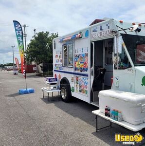 Used - 18' Chevrolet P30 Step Van Mobile Ice Cream and Shaved Ice Truck for Sale in Florida!