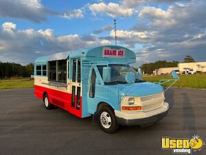 Freshly Painted 2005 Chevrolet Ice Cream Truck Bus w/ Front & Rear PA System for Sale in Georgia!!!