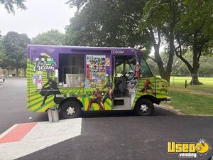 Eye Catching - GMC forward Ice Cream Truck Mobile Vending Unit for Sale in Massachusetts!