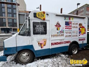 Classic GMC Diesel Stepvan Soft Serve Ice Cream Vending Truck for Sale in New York!
