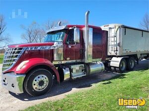 2016 International Lonestar Sleeper Cab Semi Truck and 2018 42' Timpte Trailer for Sale in Missouri!