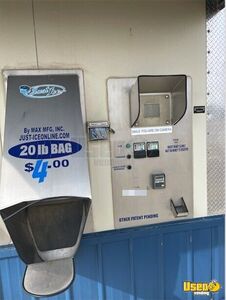 Just Ice Bagged Ice and Purified Water Station Kiosk Vending Machine For Sale in North Dakota!