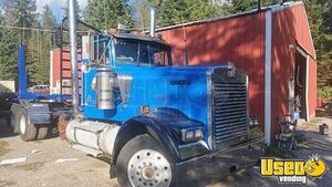 1997 Kenworth W900 Day Cab Semi Truck and 1981 Fruehauf Log Trailer for Sale in Idaho!