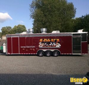 Kitchen And Barbecue Concession Trailer Barbecue Food Trailer Georgia for Sale