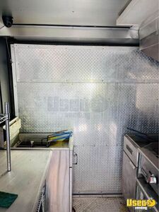 Kitchen Concession Trailer Kitchen Food Trailer Diamond Plated Aluminum Flooring Oklahoma for Sale