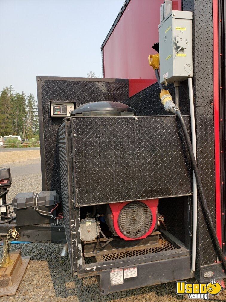 Fully Loaded 28' Food Concession Trailer with Bathroom | Certified ...