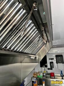 Kitchen Food Concession Trailer Kitchen Food Trailer Diamond Plated Aluminum Flooring Florida for Sale