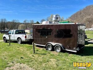 Kitchen Food Concession Trailer With F250 Truck Kitchen Food Trailer Concession Window Virginia for Sale