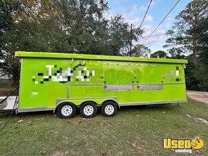 Like New 2021 - 8' x 36' Kitchen Food Concession Trailer with Pro-Fire Suppression for Sale in Alabama!