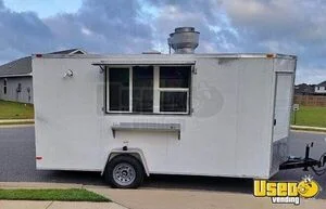 LIKE NEW - 2021 7' x 14' Kitchen Food Concession Trailer with Pro-Fire System for Sale in Alabama!