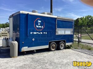 2005 -  8' x 20 'Kitchen Food Concession Trailer with Pro Fire System for Sale in Alabama!