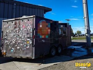 2019 18' Enclosed' Kitchen Food Concession Trailer with Pro-Fire System for Sale in Alaska!