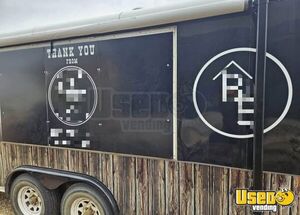 35' Kitchen Food Concession Trailer with Fire Suppression System + 14' Cargo Trailer for Sale in Alberta!