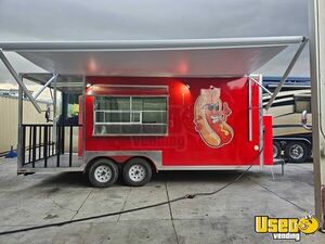 Versatile - 2023  Kitchen Food Concession Trailer with Porch for Sale in Arizona!