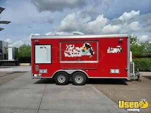 2015 - 7' x 16' Cargo Craft Mobile Kitchen Food Concession Trailer w/ Fire Suppression for Sale in Arizona!!!