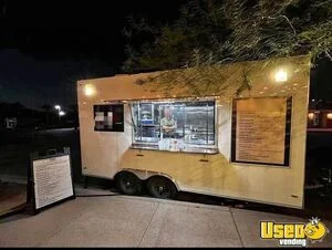 Like New - 2021 8.5' x 16' Kitchen Food Concession Trailer Mobile Vending Unit for Sale in Arizona!