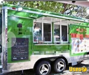 Health Permitted 2023 8' x 16' Kitchen Food Concession Trailer with Pro-Fire System for Sale in Arizona!