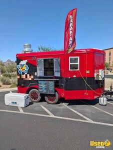 Versatile - 2001 15' Kitchen Food Concession Trailer Mobile Vending Unit for Sale in Arizona!