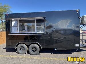 NEW - 2024 8' x 16' Kitchen Food Concession Trailer | Mobile Food Unit for Sale in Arizona!