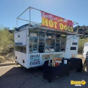 Used - 8' x 16' Wells Cargo Street Food Concession Trailer with Pro-Fire System for Sale in Arizona!