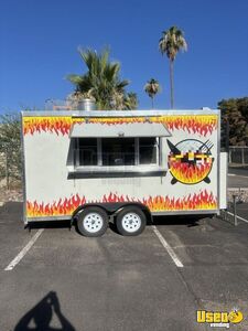 Fully Loaded - 2021 8' x 14' Kitchen Food Concession Trailer with Pro-Fire System for Sale in Arizona!