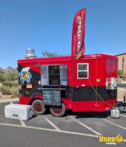 Turnkey - 2001 7' x 15' Pancake and Waffle Trailer | Food Concession Trailer for Sale in Arizona!