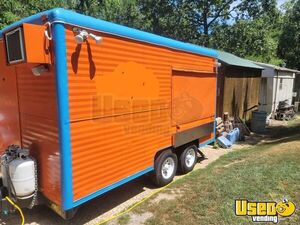 8.5' x 16' Wells Cargo Kitchen Food Trailer | Food Concession Trailer for Sale in Arkansas!