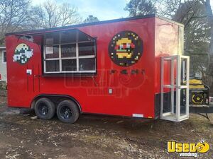 2021 8.5' x 16' Diamond Cargo Kitchen Food Trailer | Food Concession Trailer for Sale in Arkansas!