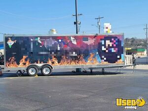 Like-New - 2022 34' Kitchen Food Concession Trailer with Pro-Fire Suppression for Sale in Arkansas!