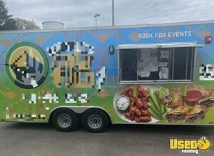 Fully Equipped 2019 8.5’ x 20’ Kitchen Food Concession Trailer w/ Pro Fire System for Sale in Arkansas!
