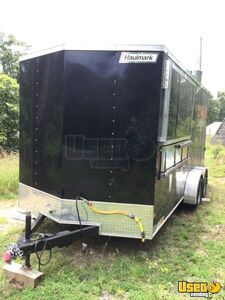 2022 Haulmark 7' x 15' Mobile Kitchen Food Concession Trailer for Sale in Arkansas!