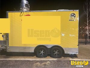 2022 8.5' x 14'  Kitchen Food Trailer with Fire Suppression System for Sale in Arkansas!