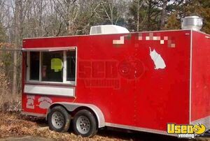 8' x 16' Kitchen Food Trailer | Food Concession Trailer for Sale in Arkansas!
