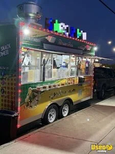 2025 8.5' x 15' Kitchen Food Concession Trailer with Fire Suppression System for Sale in California!