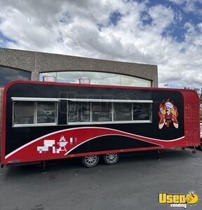 2024 7.5' x 26' Kitchen Food Concession Trailer with Pro-Fire System for Sale in California!
