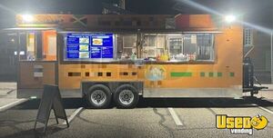 Well Equipped - 2022 Kitchen Food Concession Trailer with Porch for Sale in California!