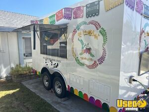 Lightly Used 2023 - 8.5' x 14' Kitchen Food Concession Trailer for Sale in California!