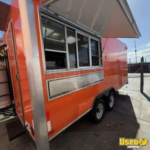 2025 8' x 16' Kitchen Food Concession Trailer with Fire Suppression & HCD Insignia for Sale in California!