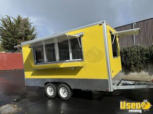 NEW - 2024 7' x 14' Kitchen Food Concession Trailer with Insignia & Pro-Fire Suppression for Sale in California!