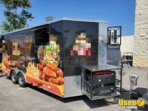2022 8.5' x 16.5'  Kitchen Food Trailer with  Fire Suppression System for Sale in California!