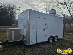 2024 8.5' x 16' Food Kitchen Concession Trailer Mobile Vending Unit for Sale in California!