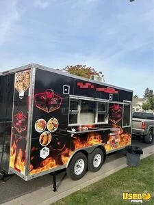 Well Equipped - Kitchen Food Concession Trailer with Fire Suppression System for Sale in California!