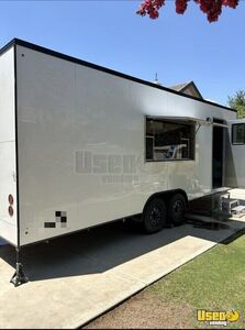 NEW 2023 24' Kitchen Food / Ice Cream Concession Trailer w/ HUD Insignia & Pro-Fire Suppression for Sale in California!