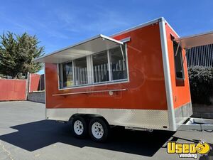 NEW - 2024 7' x 14' Kitchen Food Concession Trailer | Mobile Food Unit for Sale in California!