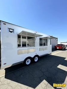 NEW - 2023 8.5' x 16'  Kitchen Food Trailer with Fire Suppression System for Sale in California!
