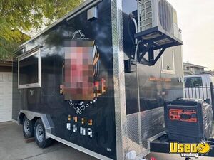 NEW TURNKEY - 2023 8' x 16' Concession Trailer / Mobile Kitchen w/ Fire Suppression for Sale in California!