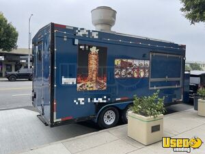 Like-New - 2022 8' x 18' Kitchen Food Concession Trailer with Pro-Fire Suppression for Sale in California!