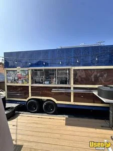 Like New 2021 Kitchen Food Concession Trailer with Pro-Fire System for Sale in California!