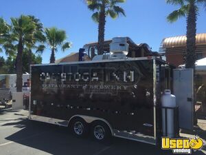 Well Equipped - 2015 8.5' x 18' Kitchen Food Trailer with Fire Suppression System for Sale in California!